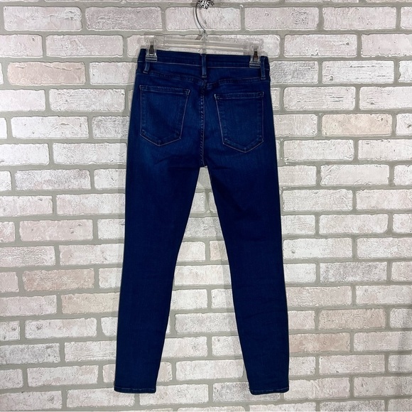 Frame Denim Le Skinny de Jeanne Crop Jeans in Cantine Wash Size 27 - Picture 6 of 9